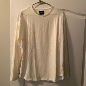 Cuts Clothing Large Curve Hem Long Sleeve